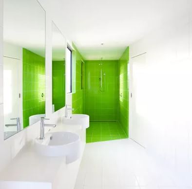 baños verdes